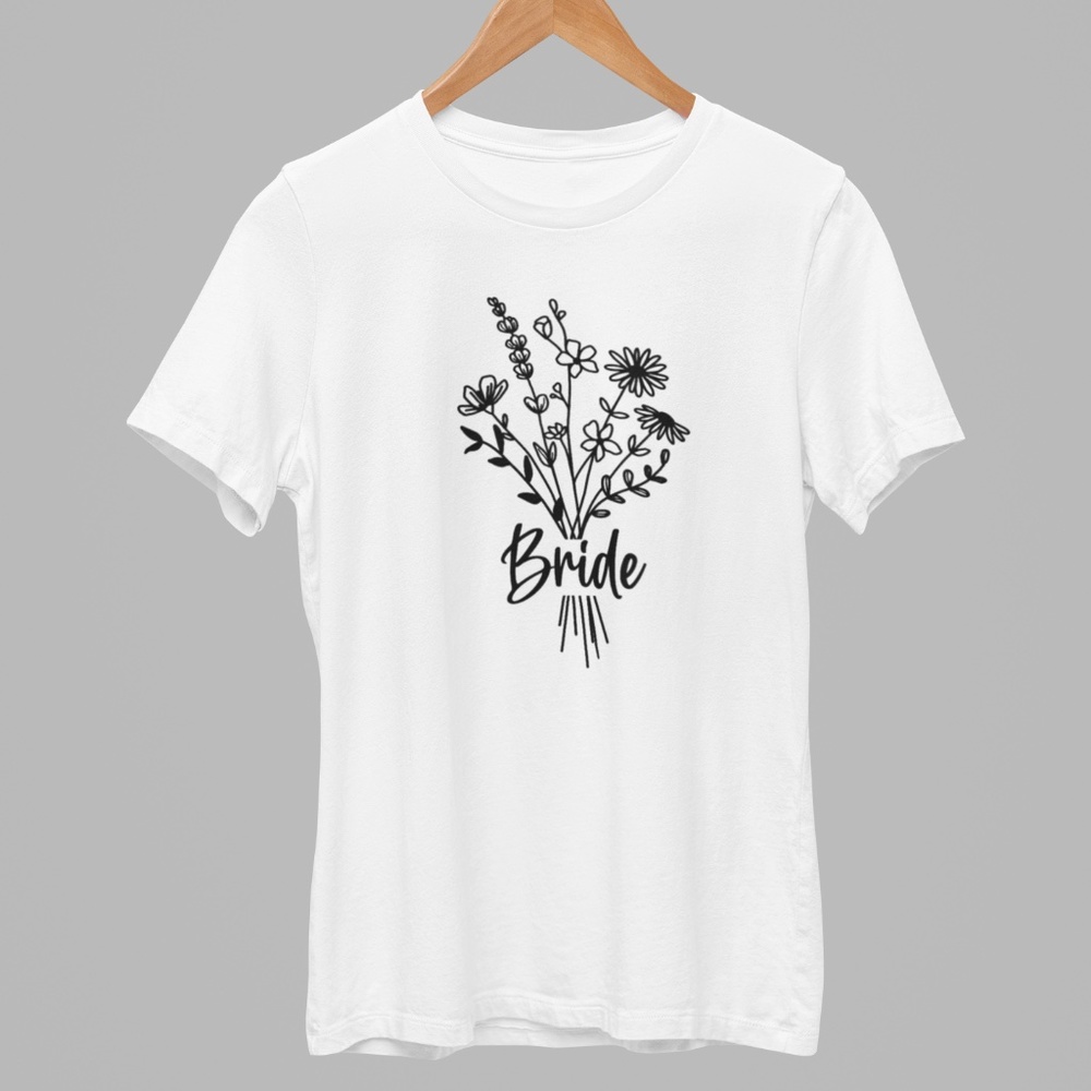 Floral Bride T-Shirt